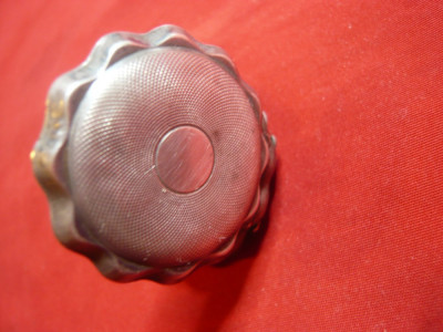 Ceas medalion cu capace argint marcaj 84 ,10 rubine Cylindre ,d.cadran=2,5cm foto