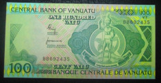 Vanuatu : 100 vatu ND (1982 ) . UNC ( bancnote necirculate ) foto