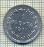 11728 MONEDA- GUVERNUL EUZKADI - 1 PESETA -ANUL 1937 -STAREA CARE SE VEDE