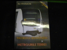 METROUL ROMANESC SI METROURILE TERREI-ILIE TANASACHE-CU AUTOGRAF SI CD-215 PG- foto