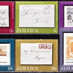 Jamaica 1971 - timbru pe timbru(un timbru cu sarniera),perfecta stare(z)