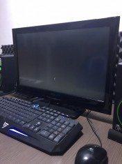 black friday - desktop + monitor + tastatura + mouse foto