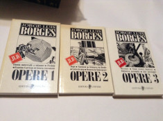 OPERE - JORGE LUIS BORGES - 3 volume---rf14/1 foto