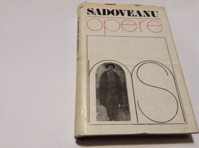 Sadoveanu opere vol 3--EDITURA MINERVA--RF14/1 foto