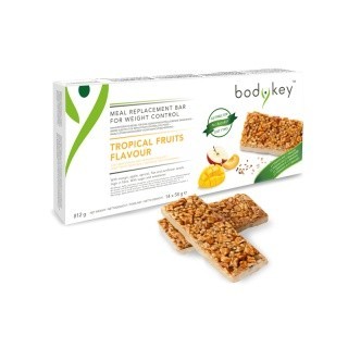 Baton înlocuitor de masă bodykey by NUTRILITE™ - aromă de fructe tropicale Baton înlocuitor de masă bodykey by NUTRILITE™ - aromă de fructe tropicale