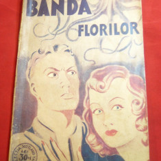 Radclif Garnett- Banda Florilor -Ed.Danubiu 1941 Colectia Scotland Yard 4 ,112p