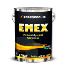 Pardoseala Epoxidica Autonivelanta EMEX, Alb, - Bidon 20 Kg foto