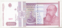 bnk bn Romania 10000 lei 1994 , xf/aunc foto