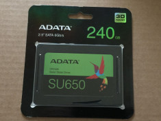 SSD 240GB ADATA Ultimate SU650 nou 3D NAND foto