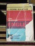 Myh 17 - Andrei Bantas - Mic dictionar roman - englez - ed 1985