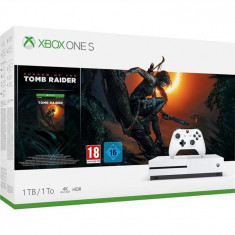 Consola Microsoft Xbox One Slim 1Tb With Shadow Of Tomb Raider White foto