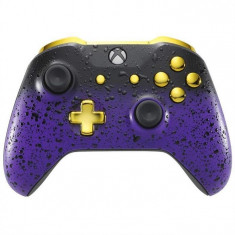 Controller 3D Purple Shadow And Gold Xbox One S foto