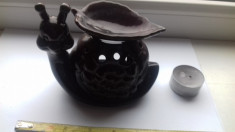 Vand schimb aromizor din ceramica ,melc Feng Shui foto