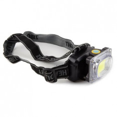 Lanterna De Cap Lumina Alb/Rosie 1led COB 5W foto