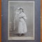 Fotografie pe carton gros , Cluj , Kolozsvar , Dansatoare , inceput de secol 20