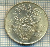 11764 MONEDA- ITALIA - 200 LIRE -LIGA NAVALA -ANUL 1997 -STAREA CARE SE VEDE, Europa