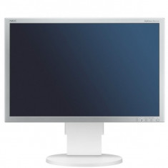 Monitor 22 inch LCD, Full HD, NEC EA241WM, Silver &amp;amp; White foto