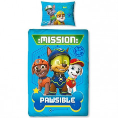 Set De Pat Paw Patrol Spy Single Panel Duvet Pawsome foto