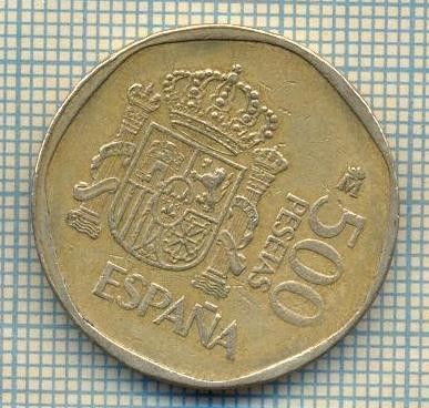 11784 MONEDA - SPANIA - 500 PESETAS - ANUL 1988 -STAREA CARE SE VEDE foto