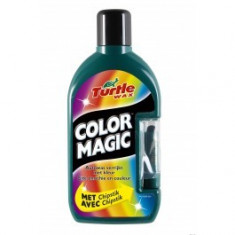 Solutie polish auto Turtle Wax Color Magic Plus Verde Inchis 500ml foto