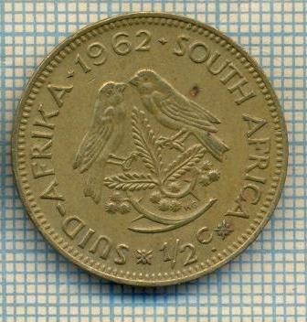 11822 MONEDA - AFRICA DE SUD - 1/2 CENT - ANUL 1962 -STAREA CARE SE VEDE foto