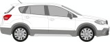 Husa auto dedicate Suzuki S-Cross SX4 FRACTIONATE - ROMB. Calitate Premium, Oem