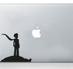 Little Prince Petit Silhouette Macbook Laptop Sticker foto