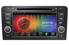 Sistem Multimedia cu Navigatie, Android si DVD Audi A3 EDT-I049 foto