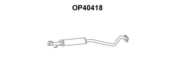 Toba esapamet intermediara Opel Astra F 1.6 i VENEPORTE - OP40418 Toba esapamet intermediara Opel Astra F 1.6 i VENEPORTE - OP40418