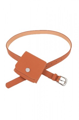 CU62-8 Curea din piele, cu toc detasabil foto