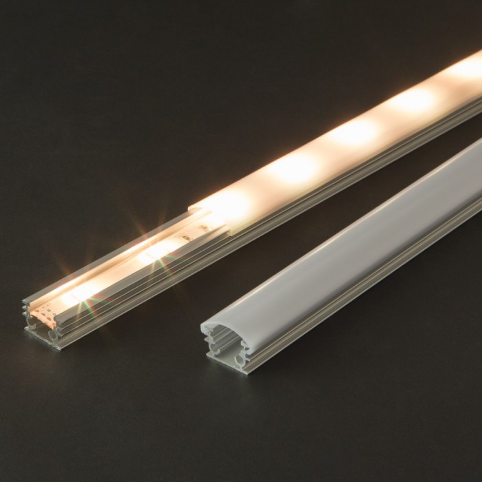 Profil aLuminau pt. benzi LED, 18x11mm, 1m Profil aLuminau pt. benzi LED, 18x11mm, 1m