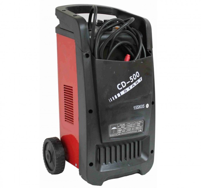 Robot pornire si redresor baterie auto 12V 24V 360A 50KW, incarcator acumulator CD-500 Robot pornire si redresor baterie auto 12V 24V 360A 50KW, incarcator acumulator CD-500