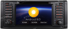 Xtrons Navigatie Dedicata BMW Seria 5 E39 / X5 E53 Android 8.0 Oreo 4 GB RAM + 32 GB ROM foto