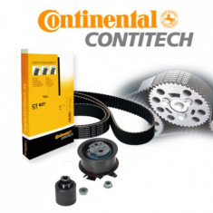 Kit distributie , curea + role Audi A4 Let (8h7, B6, 8he, B7) 2.0 TDI Contitech - CT1028WP4 foto