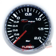 Ceas indicator presiune turbo mecanic Depo Racing - VTT-DP-ZE-048 foto