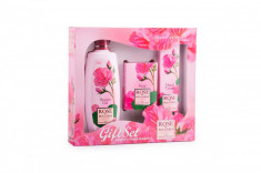 Set cadou Rose of Bulgaria Gel de Dus 330ml/Sapun 100gr/Crema de maini 75ml foto