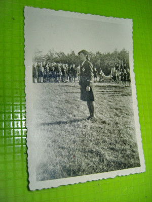 WW2-3 Reich-Organizatia HitlerJugend-Tanara la raport anii 1940. foto