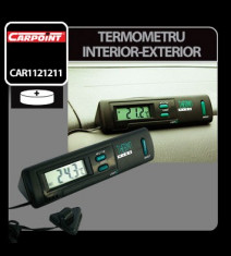 Termometru interior - exterior Carpoint - CRD-CAR1121211 foto