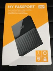 HDD extern WD MY PASSPORT 1TB nou nefolosit SIGILAT foto