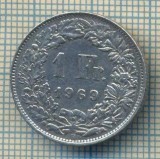 11805 MONEDA - ELVETIA - 1 FRANC - ANUL 1969 -STAREA CARE SE VEDE
