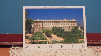 SPANIA - MADRID - PLAZA DE ORIENTE, PALACIO REAL - NECIRCULATA. foto