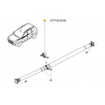 RULMENT INTERMEDIAR CARDAN DUSTER foto