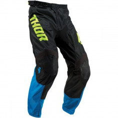 Thor Pantaloni Pulse Air Electric Blue/Black S9 Copii foto