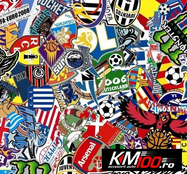 Sticker Bomb Football (1m x 1,5m) Sticker Bomb Football (1m x 1,5m)