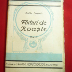 Otilia Cazimir - Fluturi de Noapte - Poezii - Cartea Romaneasca 1926 Prima Ed