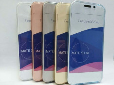 Husa silicon cu protectie 360? fata + spate pt Huawei Mate 20 lite foto