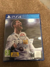 FIFA 18 PS4 nou nefolosit SIGILAT foto