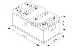 Baterie auto, acumulator Bosch T30 470, 143 Ah - IC77727 foto