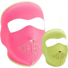 ZanHeadGear Masca Full Face Pink (Reversible to lime green) foto