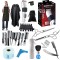 Set kit trusa frizerie coafor coafat foarfeci tuns filat masina tuns Babyliss